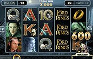 The Lord of the Rings: The Fellowship of the Ring slot machine