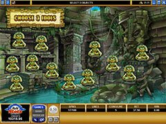 Tomb Raider slot machine bonus round