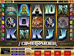 Tomb Raider slot machine